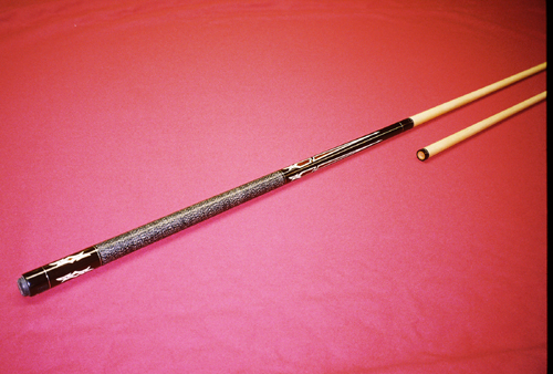 Jerry Olivier Tribal Ebony Cue